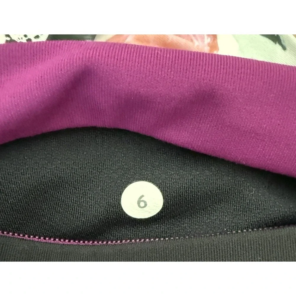 Lululemon Speed Tight III Leggings Pigment Wave Multicolor Pattern Size 6